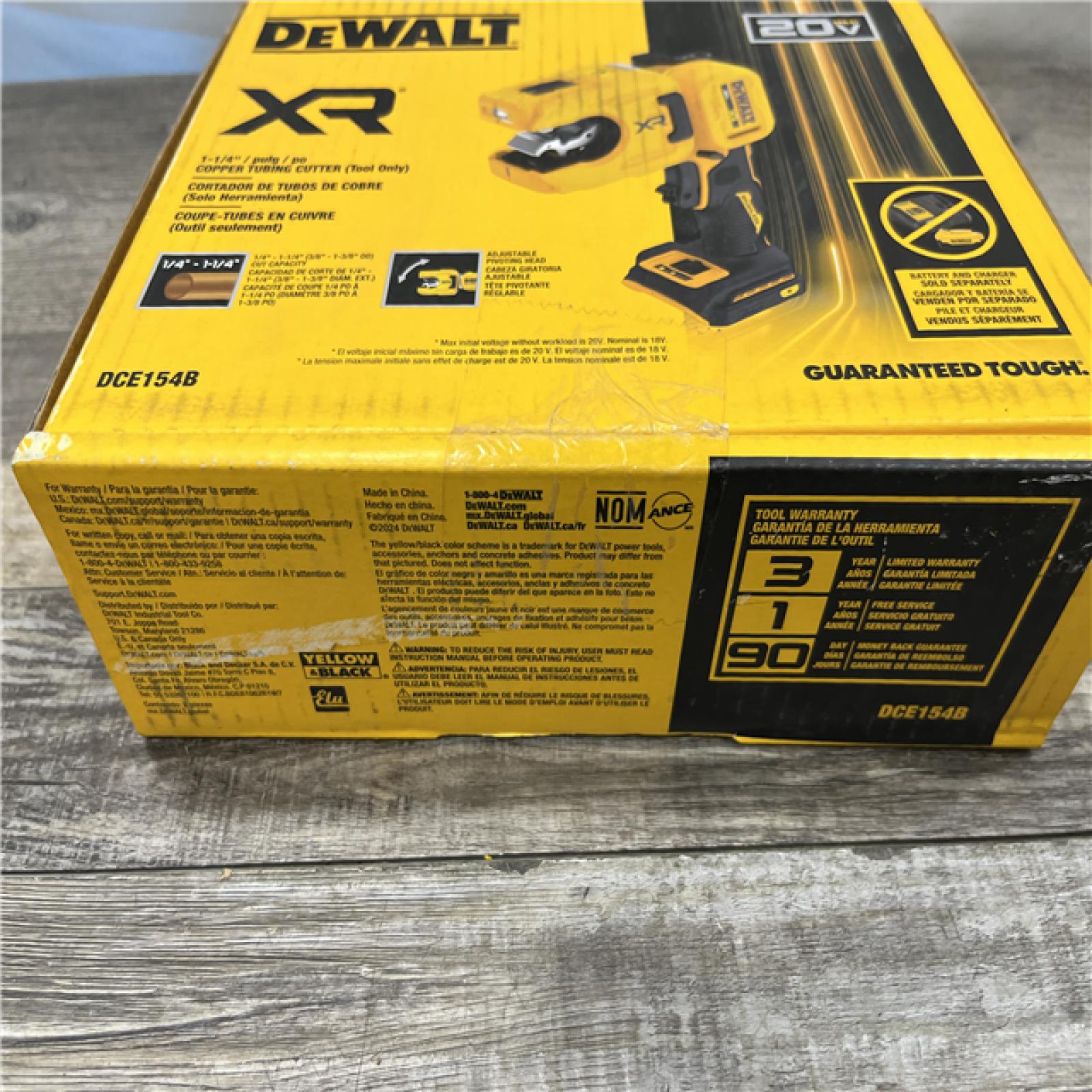 NEW - DEWALT 20-Volt MAX XR Copper Cutter (Tool Only)