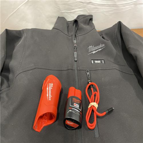 AS-IS Milwaukee S Unisex Heated Jacket Kit Black