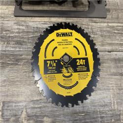 AS-IS DEWALT FLEXVOLT 60V MAX Cordless Brushless 7-1/4 in. Circular Saw with Brake (Tool Only)