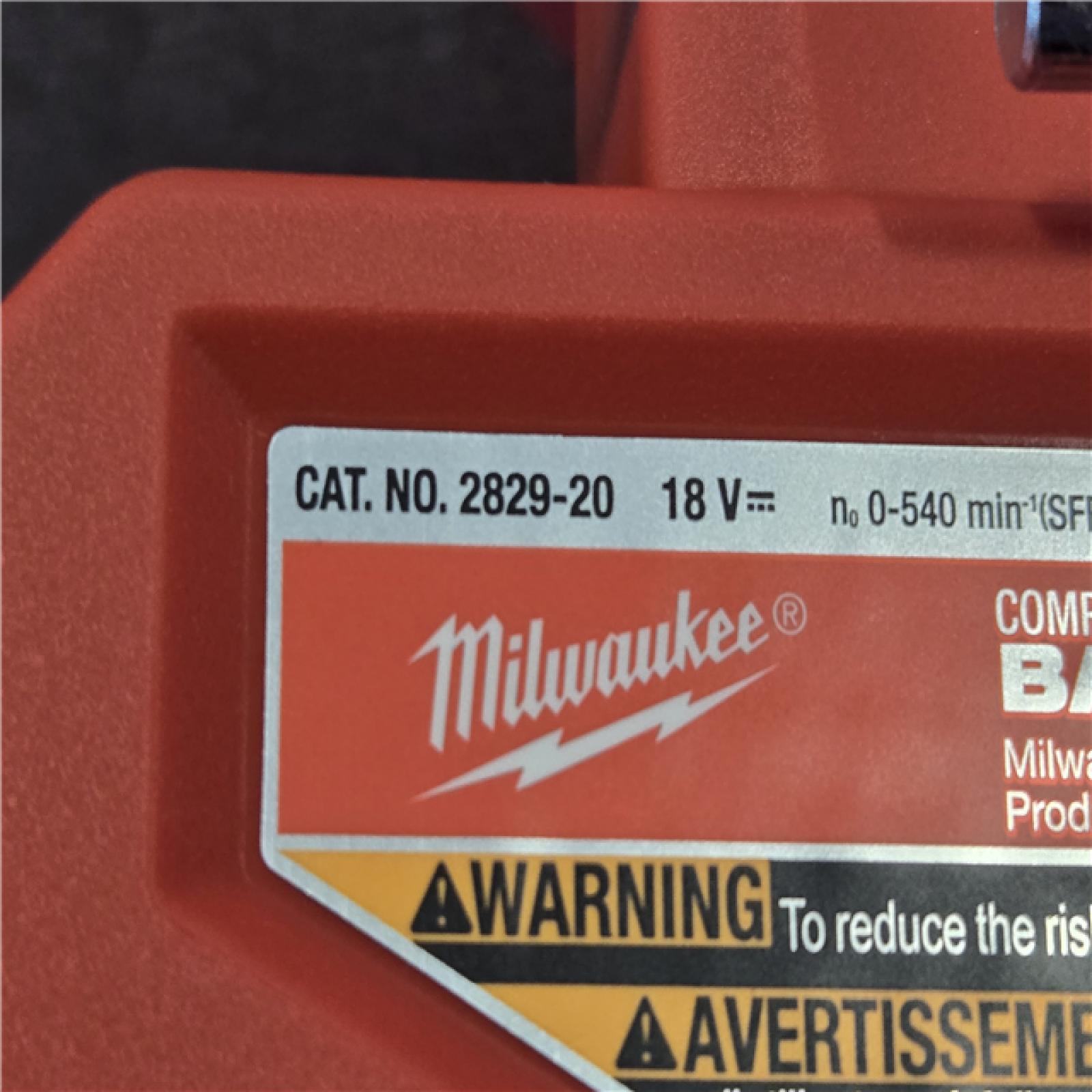 AS-IS Milwaukee FUEL 18V Cordless Compact Bandsaw (Tool-Only)