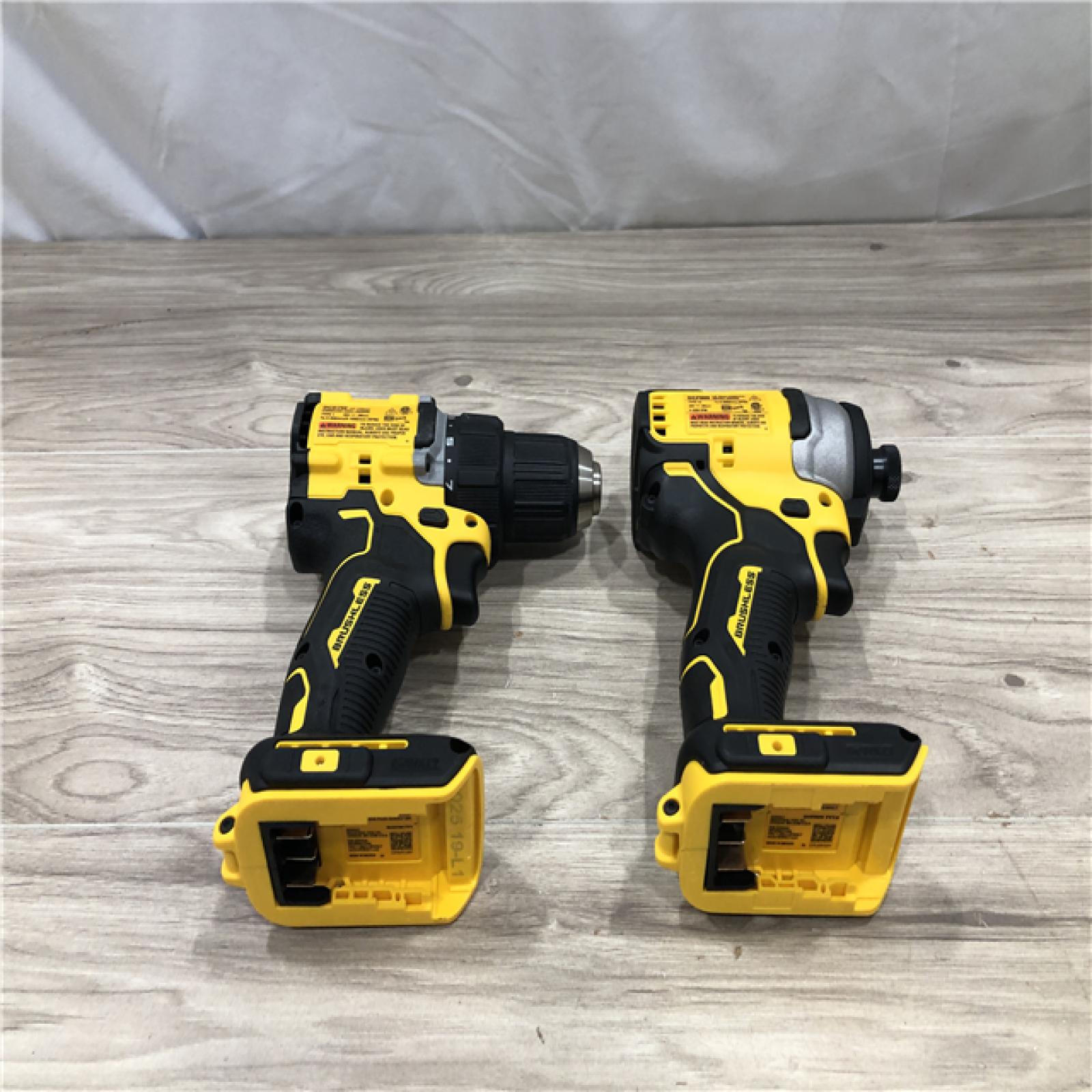 AS-IS DEWALT ATOMIC 20-Volt MAX Lithium-Ion Cordless Combo Kit