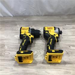 AS-IS DEWALT ATOMIC 20-Volt MAX Lithium-Ion Cordless Combo Kit
