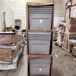Phoenix Location BrightRoom Wheeled Latching Storage Tote 45 Gallon (170.3 L) Capacity (4 Per Box) Pallet  (6 Boxes)
