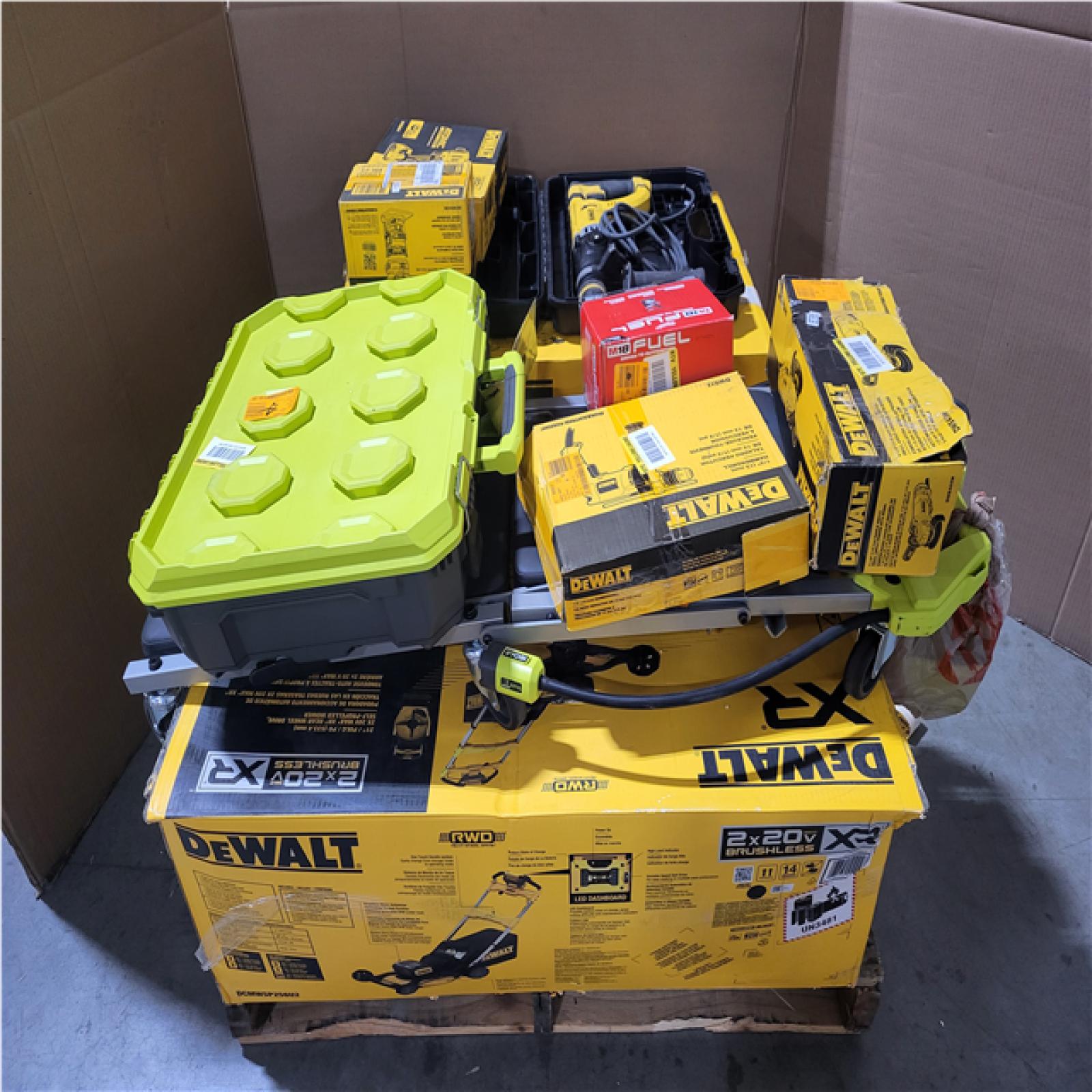 CALIFORNIA AS-IS TOOL PALLET