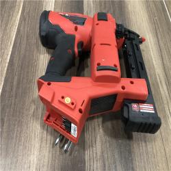 AS-IS Milwaukee FUEL 18-Volt Lithium-Ion Brushless Cordless 18-Gauge 1/4 in. Narrow Crown Stapler (Tool-Only)