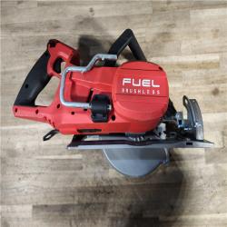 HOUSTON LOCATION - AS-IS Milwaukee 2830-20 Rear Handle Circular Saw M18 FUEL 7-1/4 Cordless Brushless Tool Only