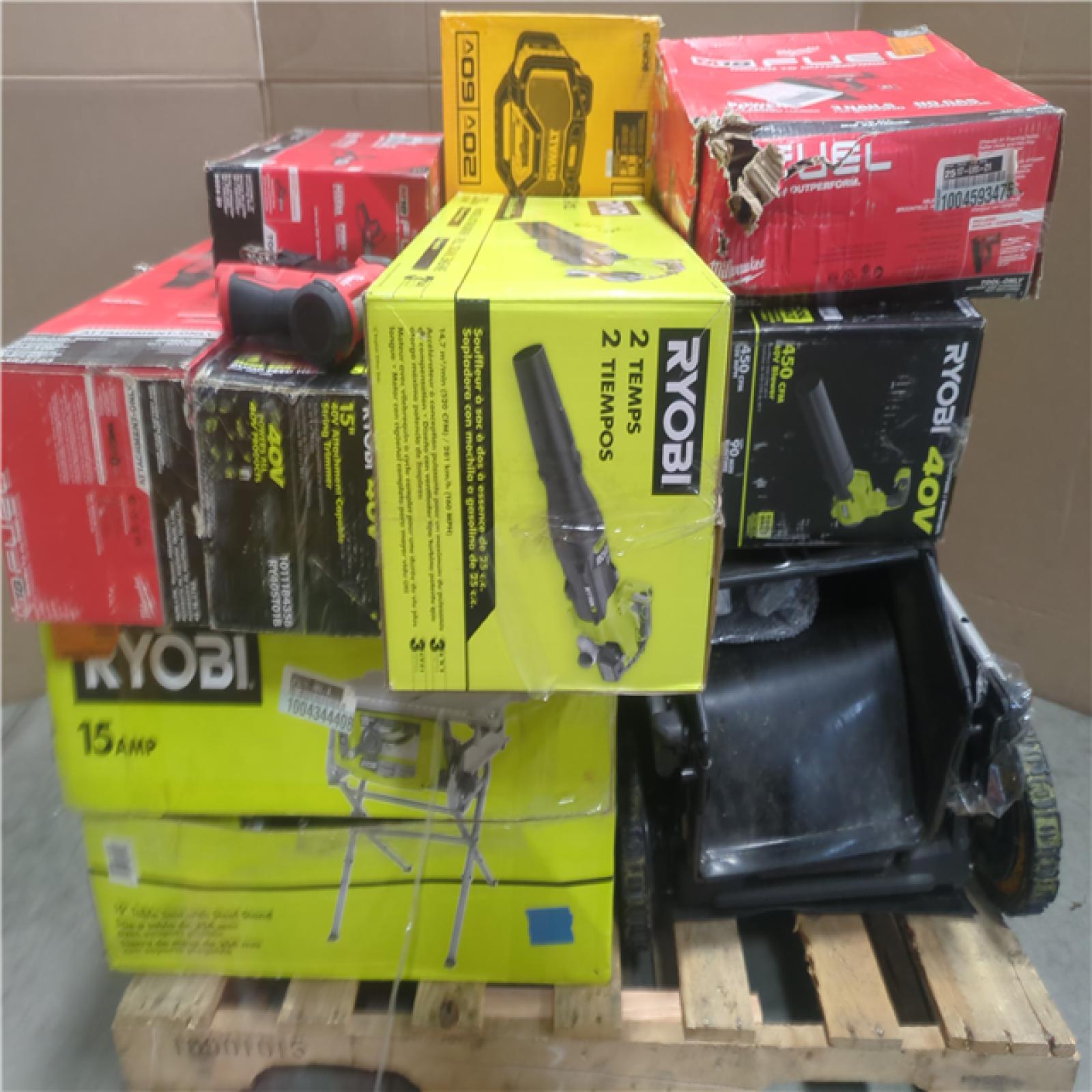 CALIFORNIA AS-IS TOOL PALLET