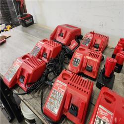 Phoenix Location AS-IS mixed Lot of Chargers and Batteries (8 chargers) (15 Batteries)