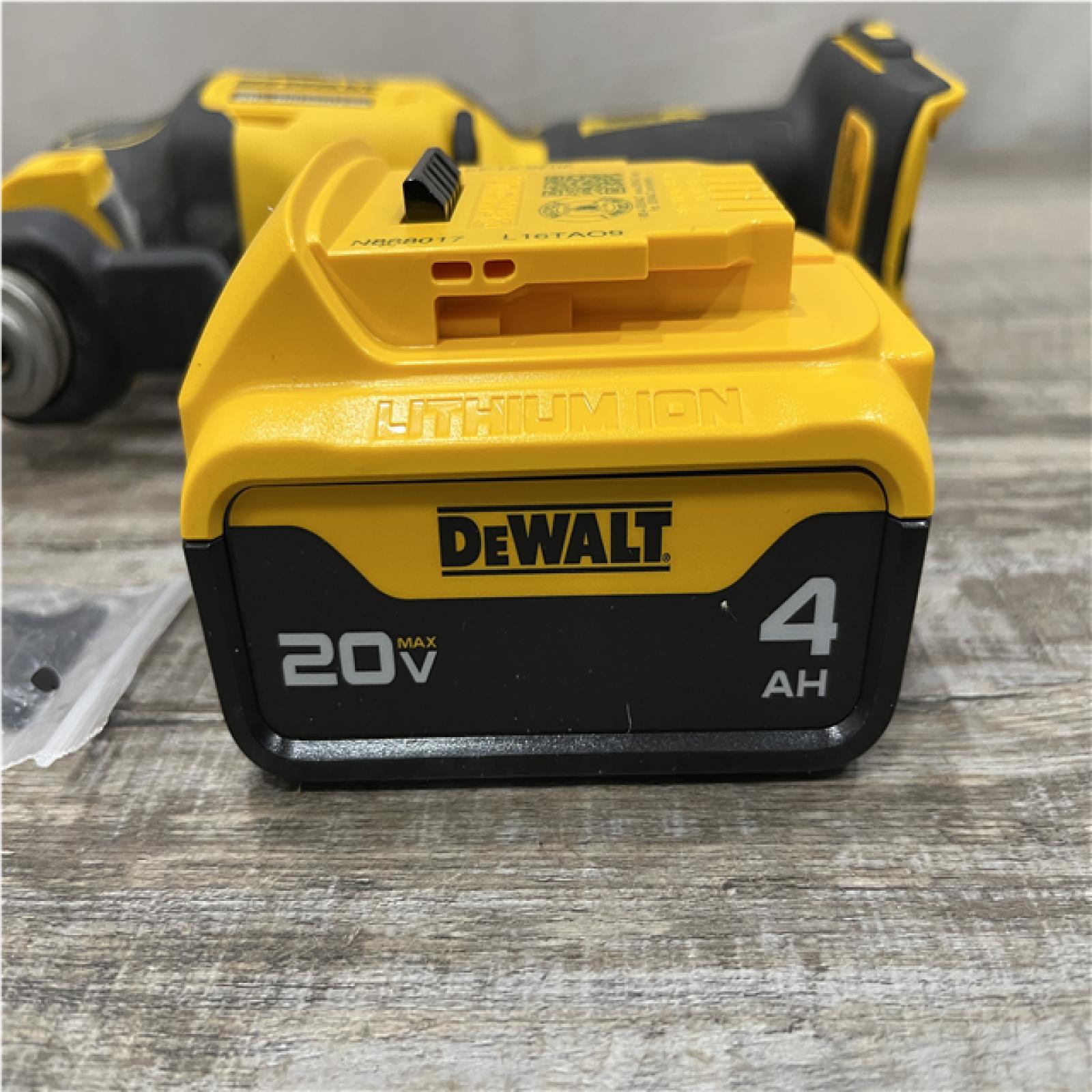 AS-IS DEWALT ATOMIC 20V MAX Lithium-Ion Cordless Brushless Oscillating Tool Kit