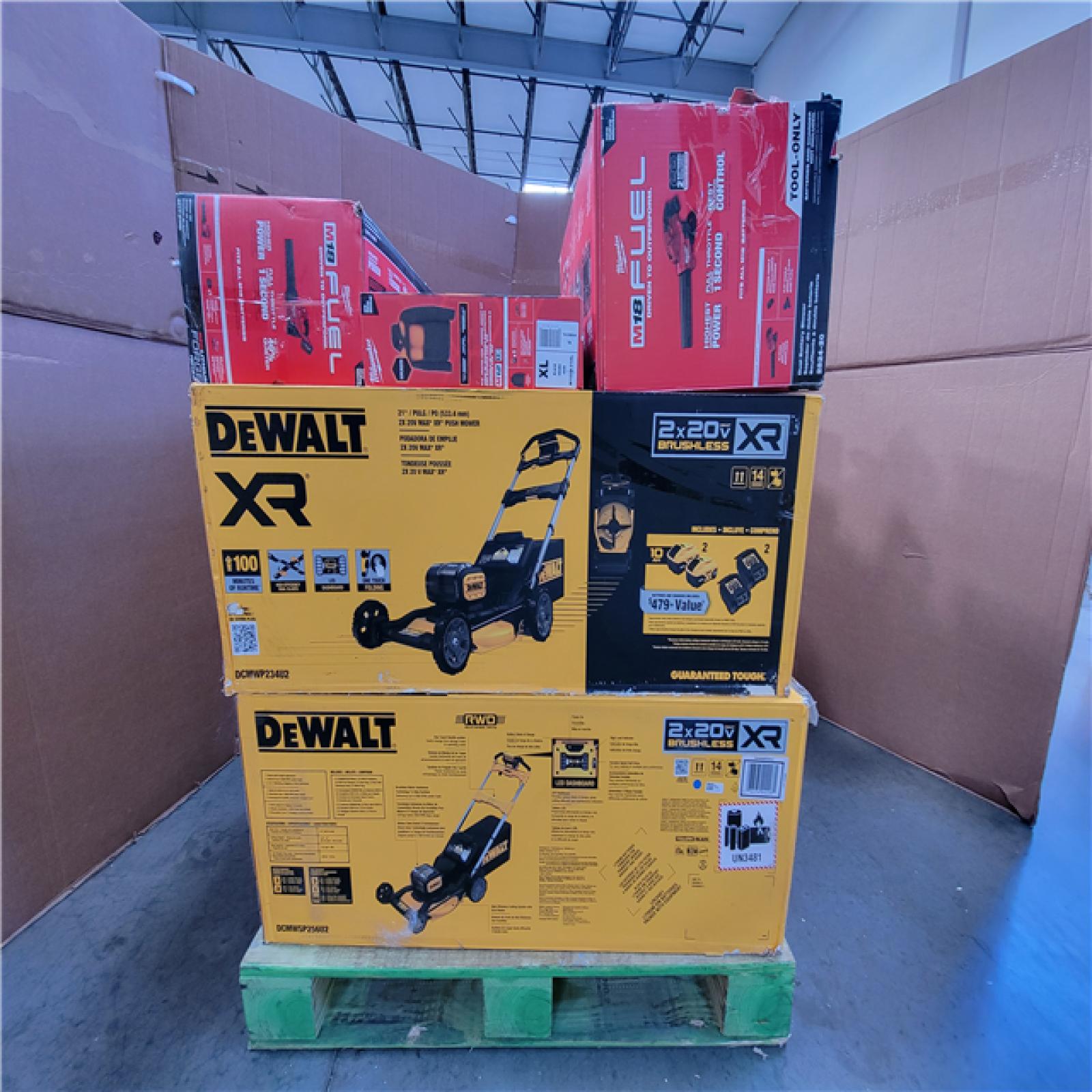 CALIFORNIA AS-IS TOOL PALLET