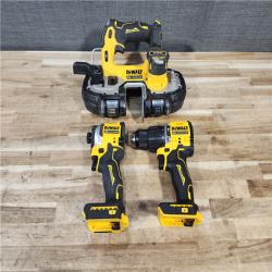 HOUSTON LOCATION - AS-IS DEWALT 3 TOOL COMBO