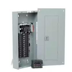 DALLAS LOCATION- NEW!- Square D QO 100 Amp 24-Space 24-Circuit Indoor Main Breaker Plug-On Neutral Load Center PALLET (4 UNITS)