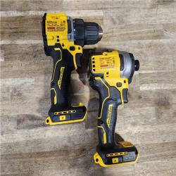 HOUSTON LOCATION - AS-IS Dewalt DCK225D2 20V MAX ATOMIC Compact Cordless Drill Driver and Impact Driver Combo Kit
