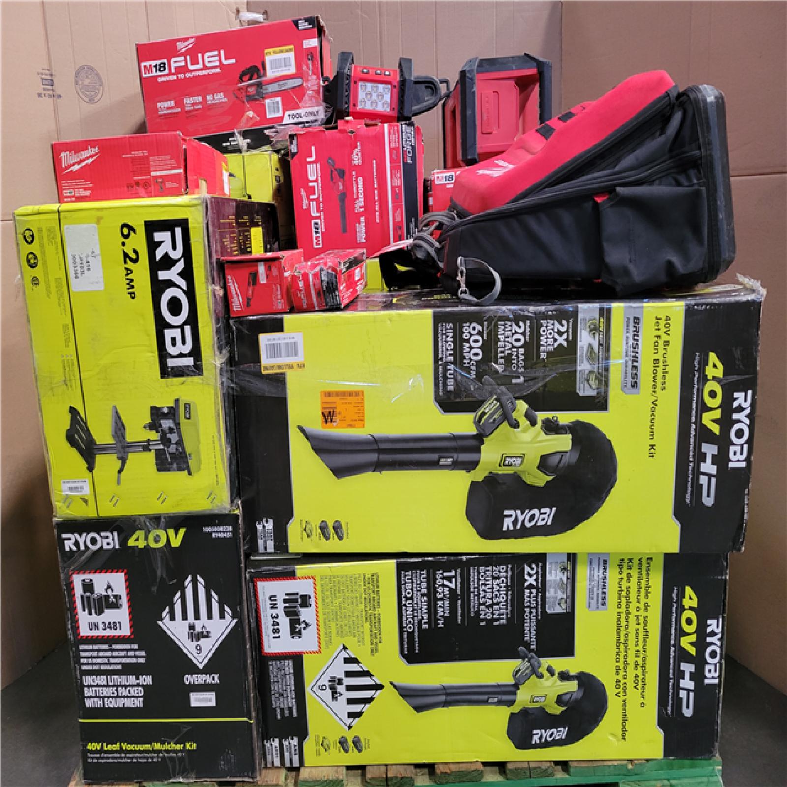 CALIFORNIA AS-IS TOOL PALLET