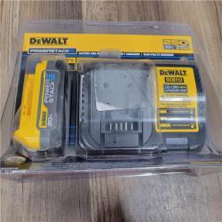 NEW! DEWALT DCBP034C 20V MAX Starter Kit with PowerStack Lithium-Ion Compact Battery and Charger