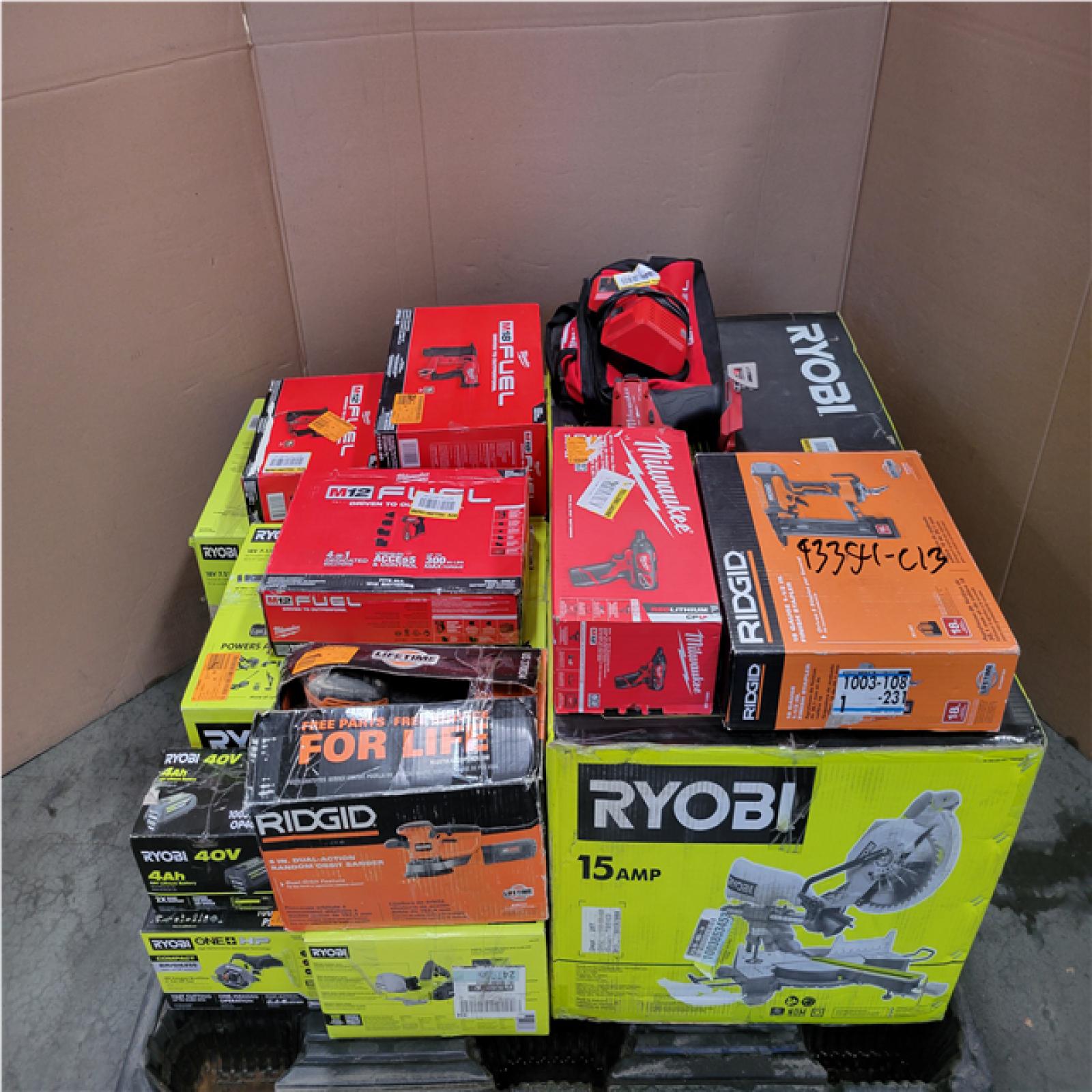 CALIFORNIA AS-IS TOOL PALLET