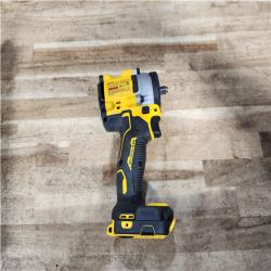 Houston Location AS-IS DEWALT ATOMIC 20V MAX Cordless Brushless 3/8 in.Variable Speed Impact Wrench (Tool Only)