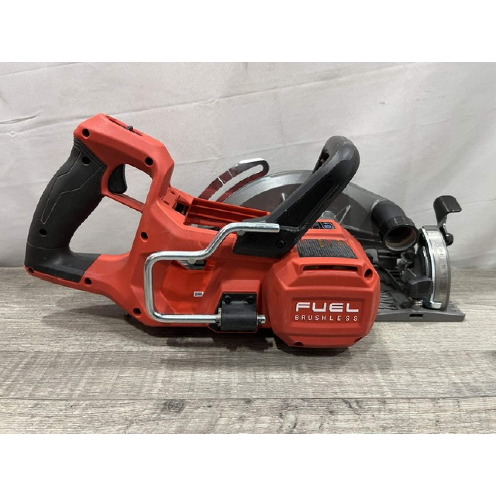 AS-IS Milwaukee FUEL ONE-KEY 18V Lithium-Ion Cordless 7-1/4 in. Rear Handle Circular Saw Kit