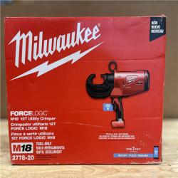 NEW! - Milwaukee M18™ Force Logic™ 12T Utility Crimper (Tool Only)
