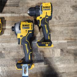 HOUSTON LOCATION - AS-IS Dewalt DCK225D2 20V MAX ATOMIC Compact Cordless Drill Driver and Impact Driver Combo Kit