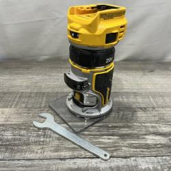 AS-IS DEWALT 20V MAX XR Cordless Brushless Fixed Base Compact Router (Tool Only)