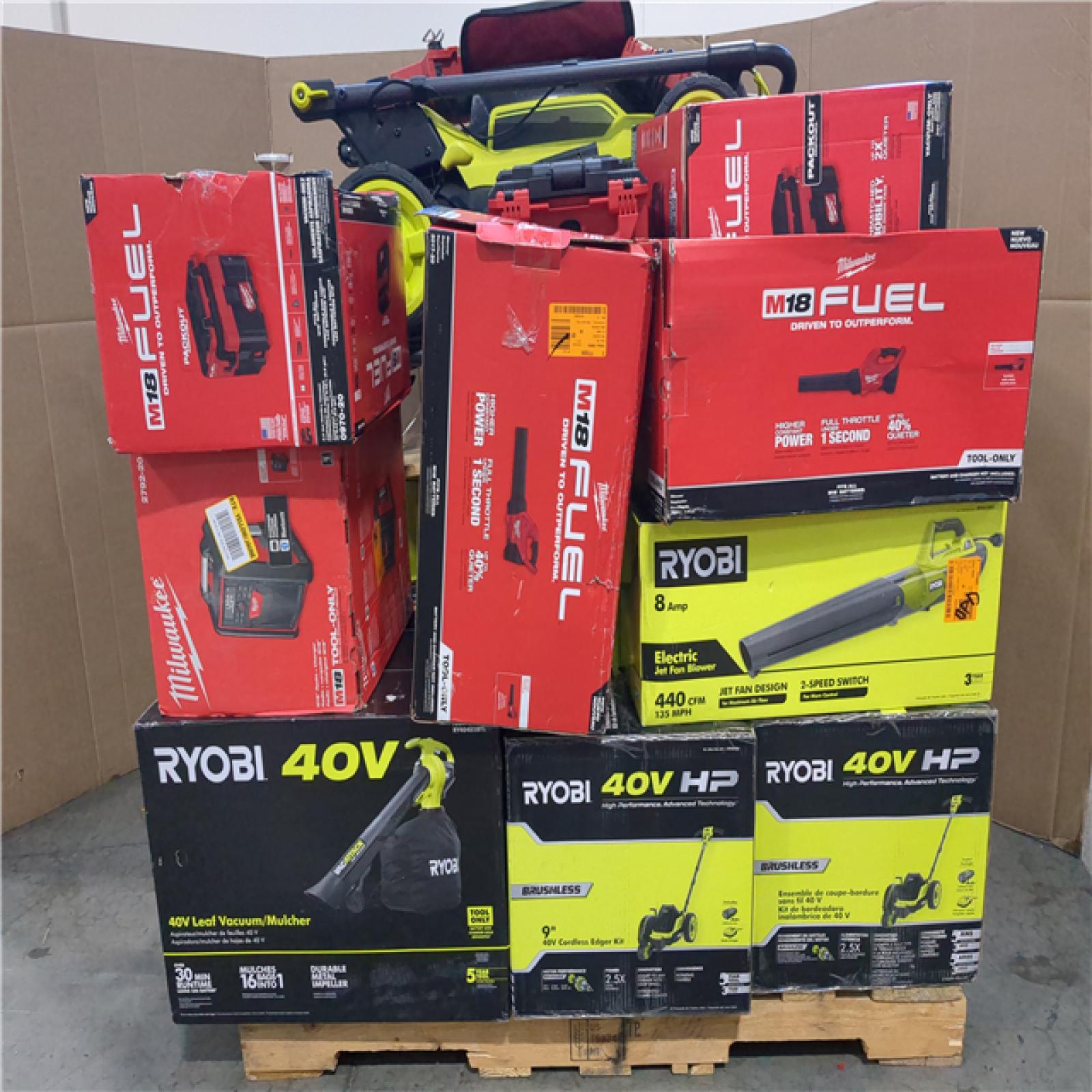 CALIFORNIA AS-IS TOOL PALLET