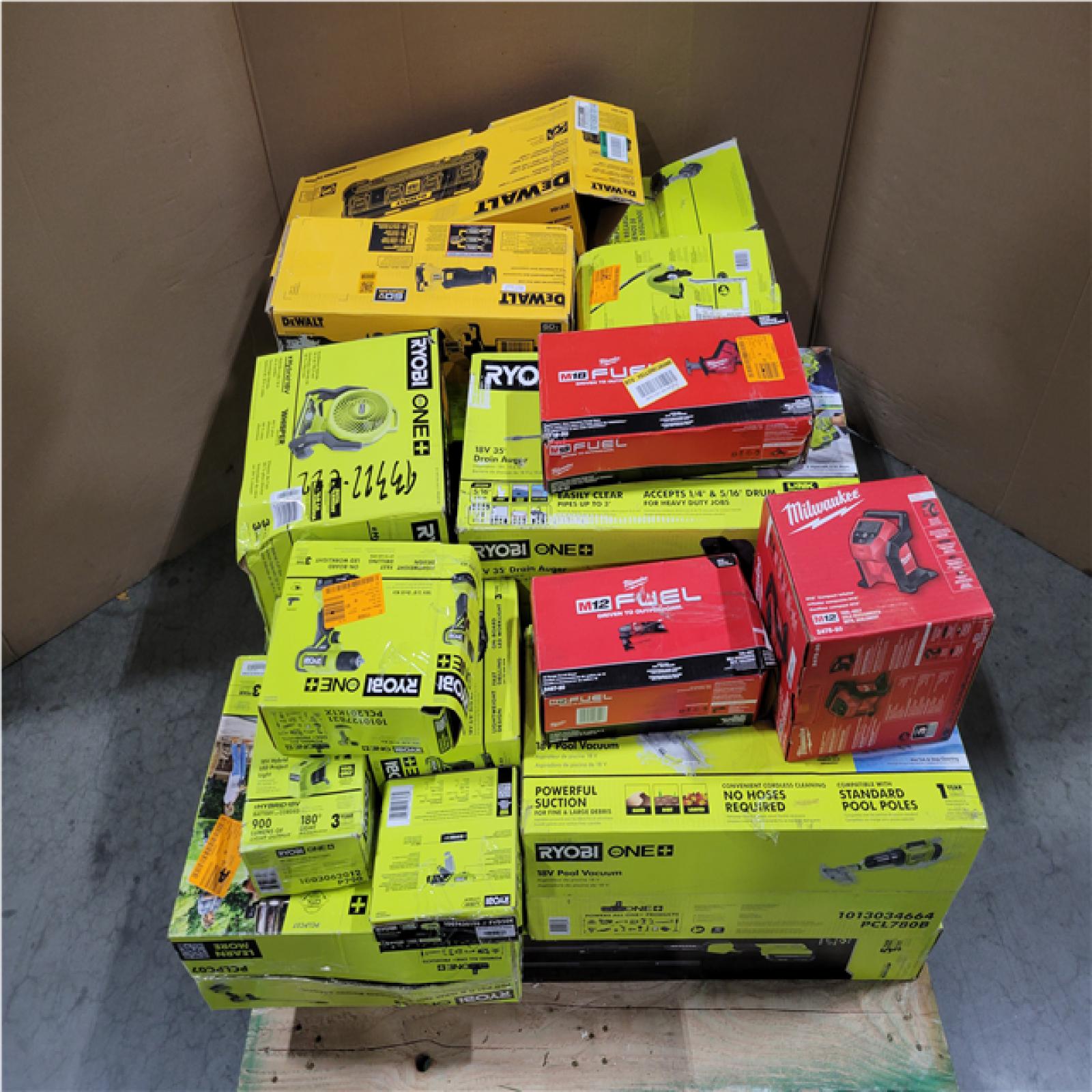 CALIFORNIA AS-IS TOOL PALLET