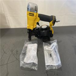 AS-IS - DeWalt 1-3/4 in. 15 Degree Pneumatic Coil Roofing Nailer