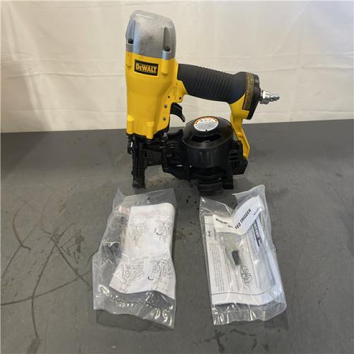 AS-IS - DeWalt 1-3/4 in. 15 Degree Pneumatic Coil Roofing Nailer