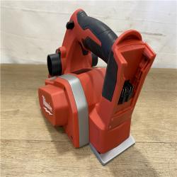AS-IS Milwaukee 18V Lithium-Ion Cordless 3-1/4 in. Planer (Tool-Only)