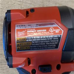 AS-IS Milwaukee FUEL 18V Lithium-Ion Brushless Cordless Hammer Drill and Impact Driver Combo Kit