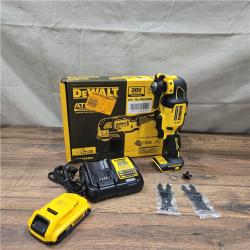 AS-IS DEWALT 20-Volt MAX Lithium-Ion Cordless Brushless Oscillating Tool Kit