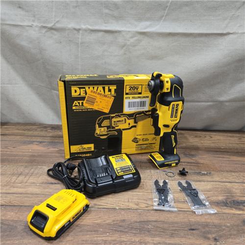 AS-IS DEWALT 20-Volt MAX Lithium-Ion Cordless Brushless Oscillating Tool Kit