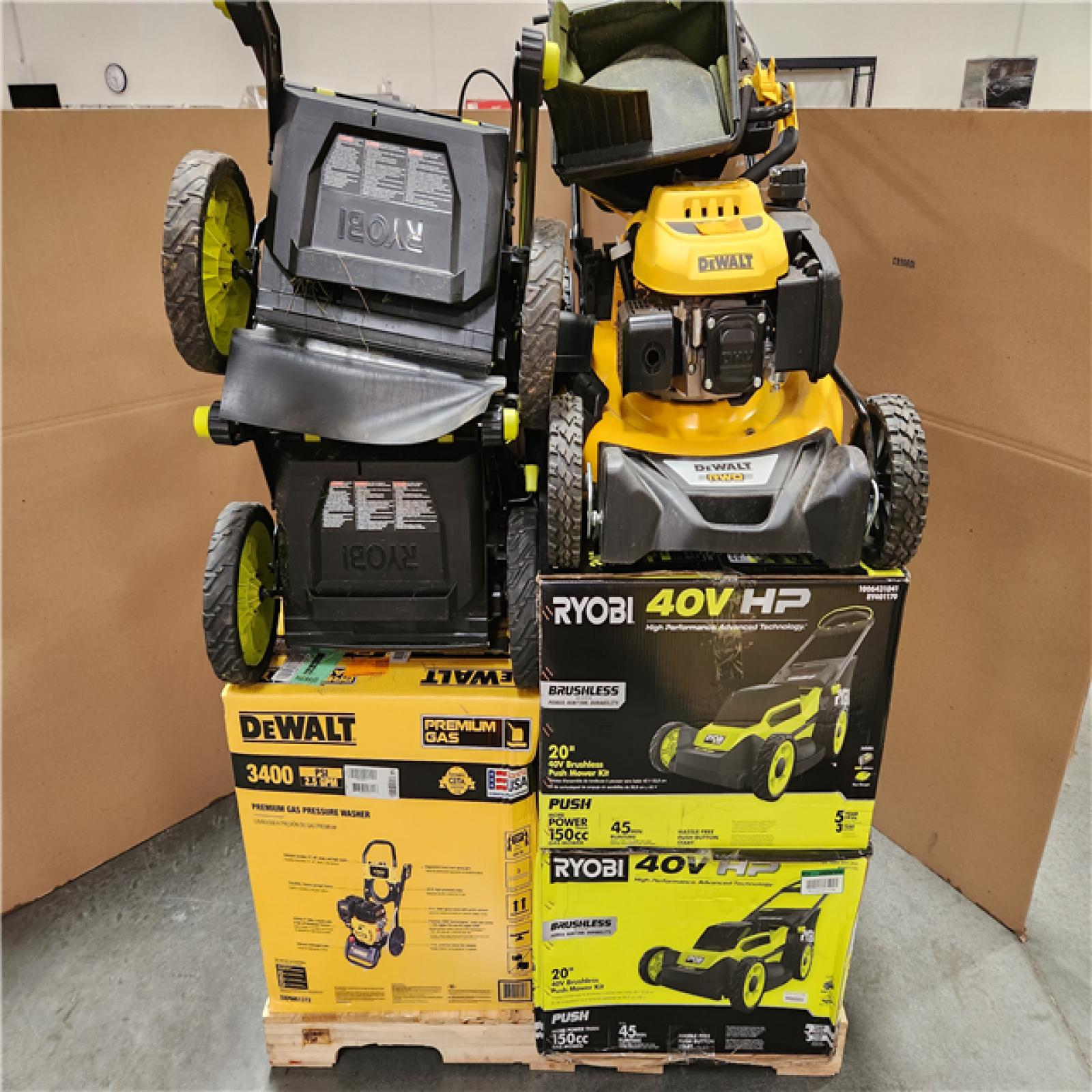 CALIFORNIA AS-IS OUTDOOR POWER EQUIPMENT