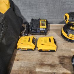 HOUSTON LOCATION - AS-IS DEWALT 5 TOOL COMBO KIT W/ (2) BATTERY & CHARGER