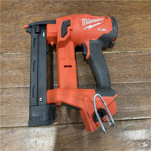 AS-IS M18 FUEL 18-Volt Lithium-Ion Brushless Cordless 18-Gauge 1/4 in. Narrow Crown Stapler (Tool-Only)