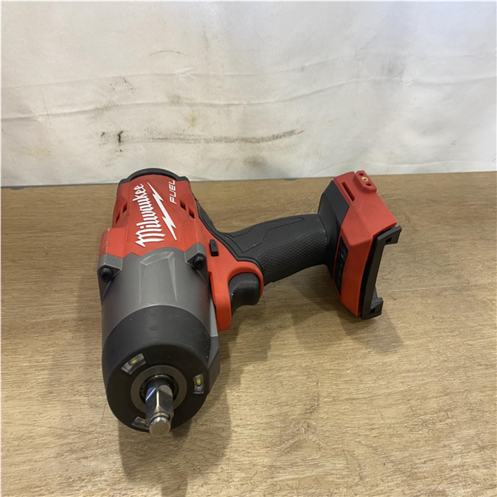 AS-IS Milwaukee FUEL 18V Lithium-Ion Brushless Cordless 1/2 in. Impact Wrench with Friction Ring (Tool-Only)