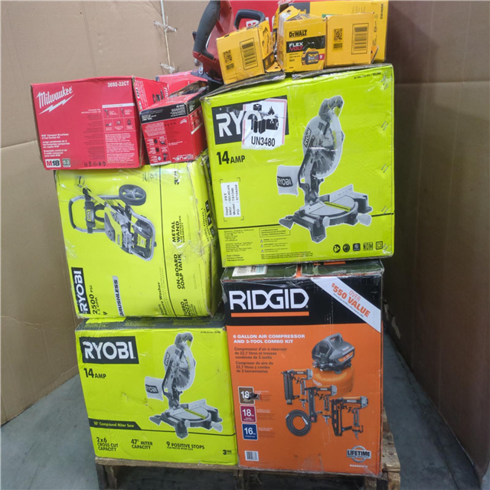 CALIFORNIA AS-IS TOOL PALLET