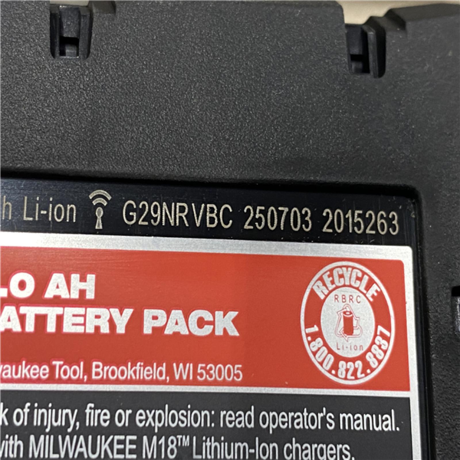 AS-IS Milwaukee FUEL 18V Lithium-Ion Brushless Cordless 1/2 in. Hammer Drill Driver Kit