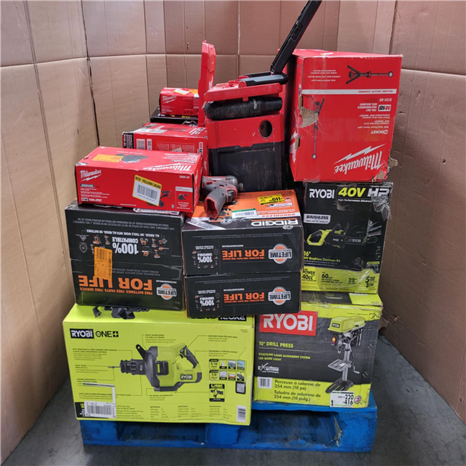 CALIFORNIA AS-IS TOOL PALLET