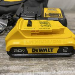 AS-IS DEWALT Atomic 20V Lithium-Ion Cordless Compact 1/2 in. Drill/Driver Kit
