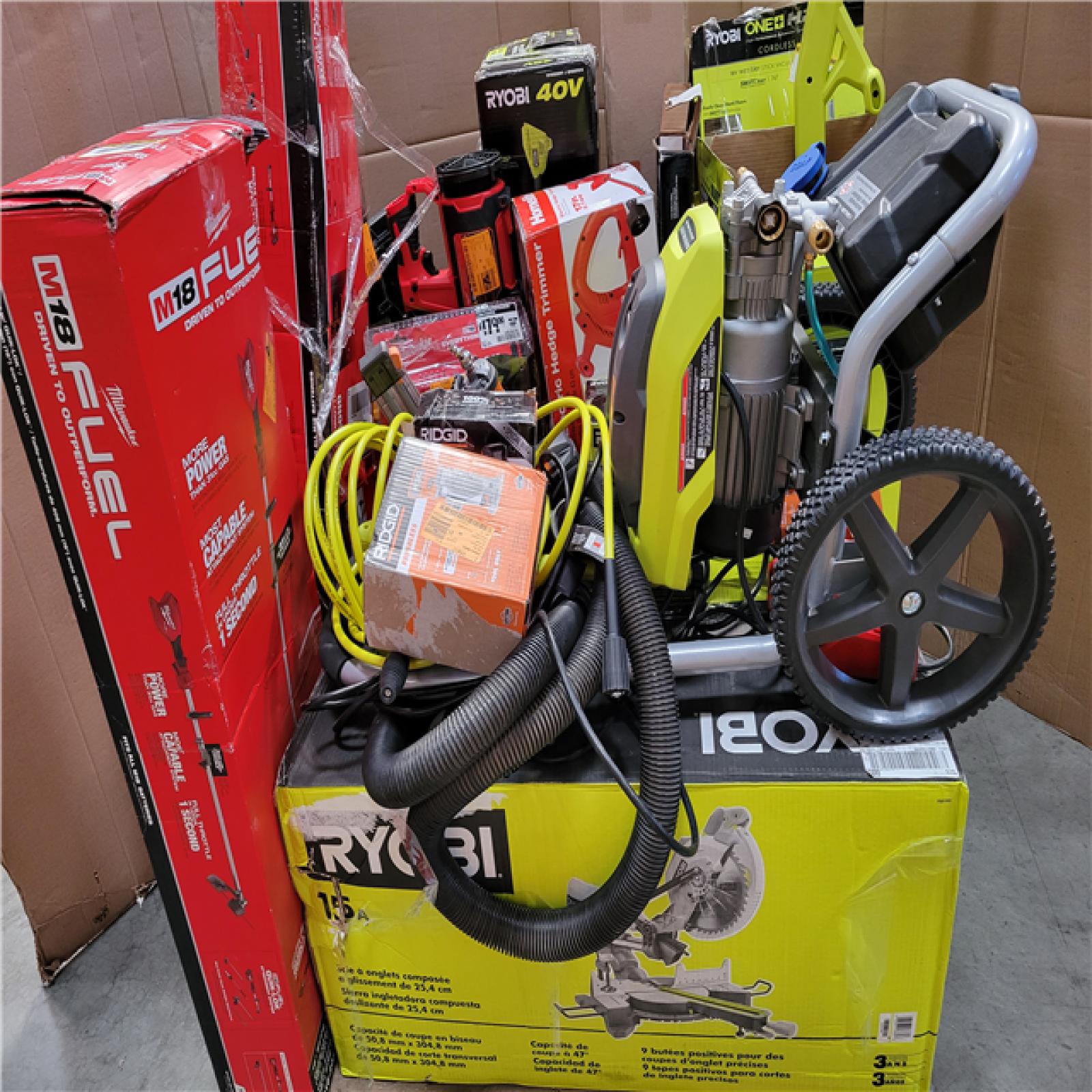 CALIFORNIA AS-IS TOOL PALLET