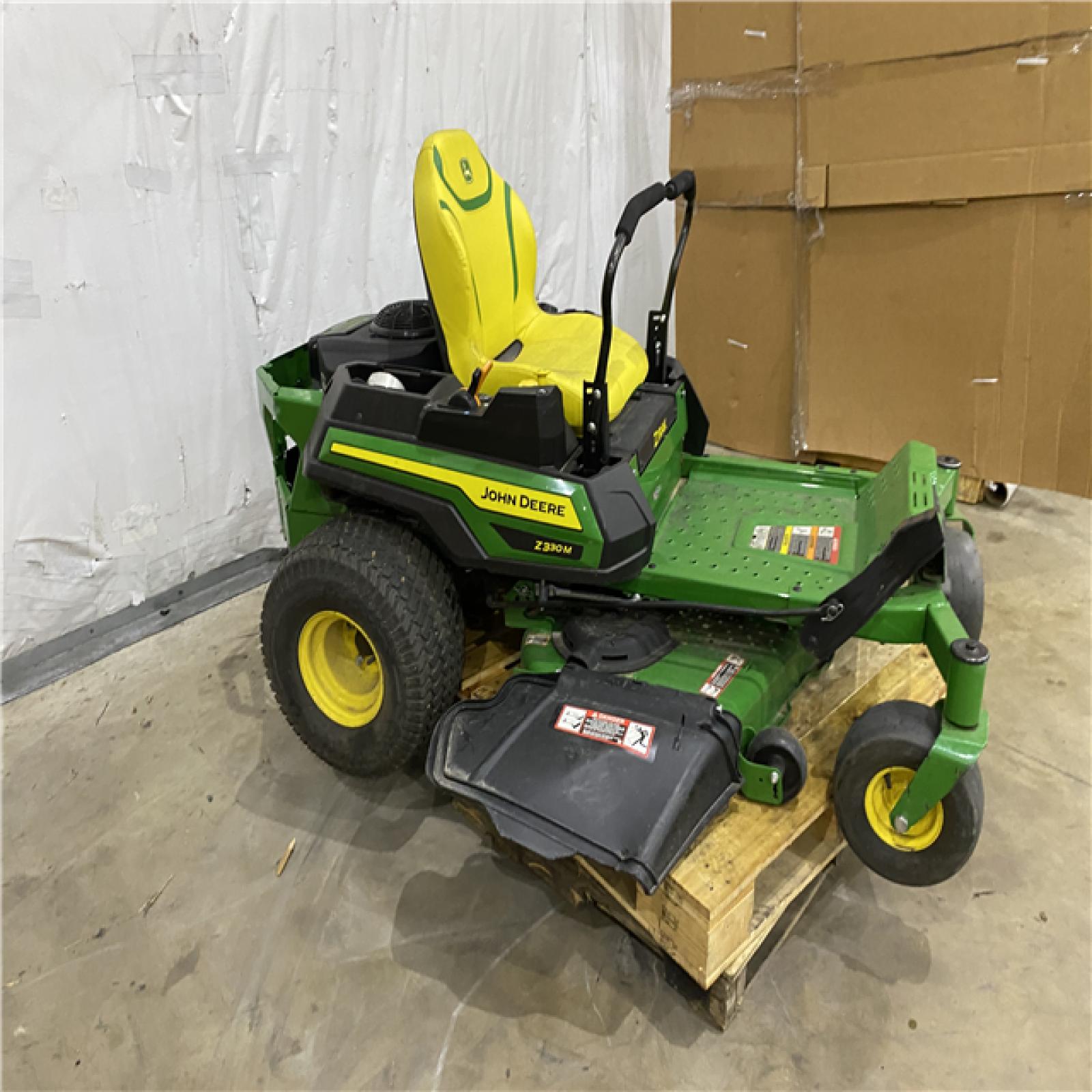 Houston Location - AS-IS John Deere Z330M Riding Mower