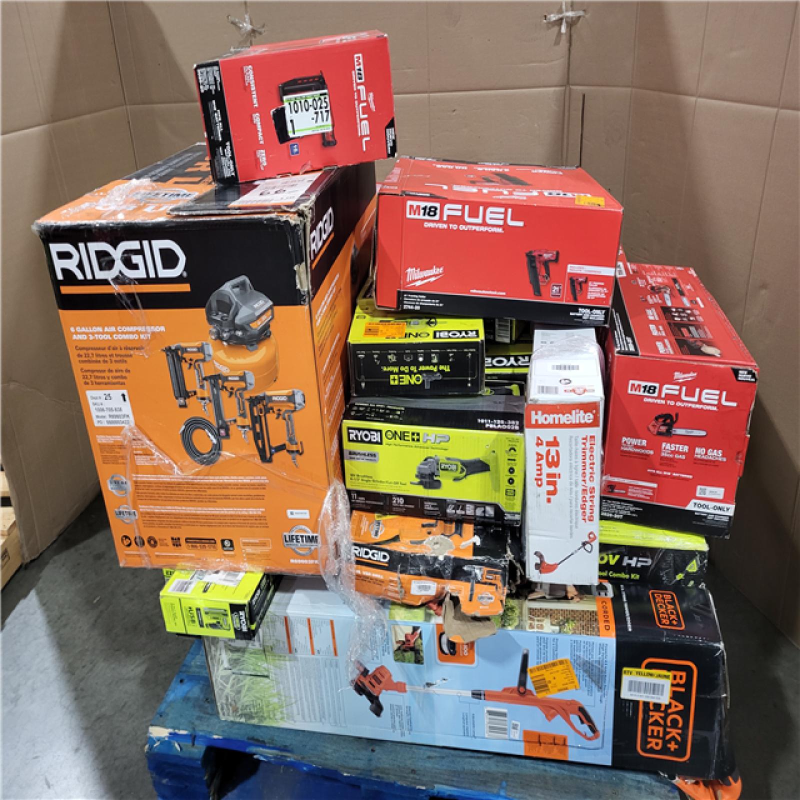 CALIFORNIA AS-IS TOOL PALLET