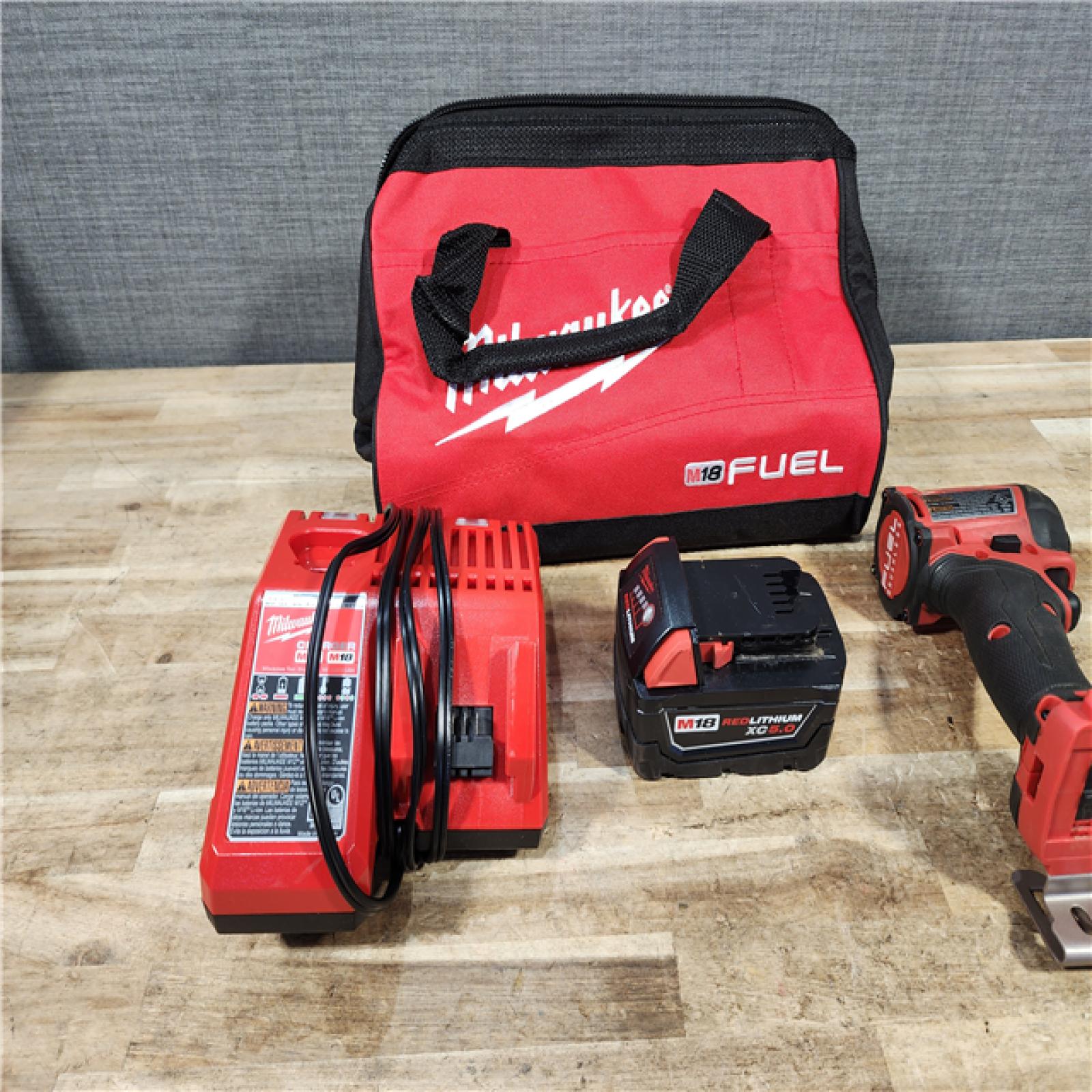 HOUSTON LOCATION - AS - IS Milwaukee FUEL SURGE 18V Lithium-Ion Brushless Cordless 1/4 in. Hex Impact Driver Kit