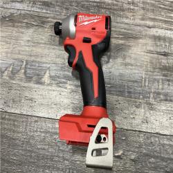 AS-IS Milwaukee 18-Volt Lithium-Ion Compact Brushless Cordless 1/4 in. Impact Driver Kit