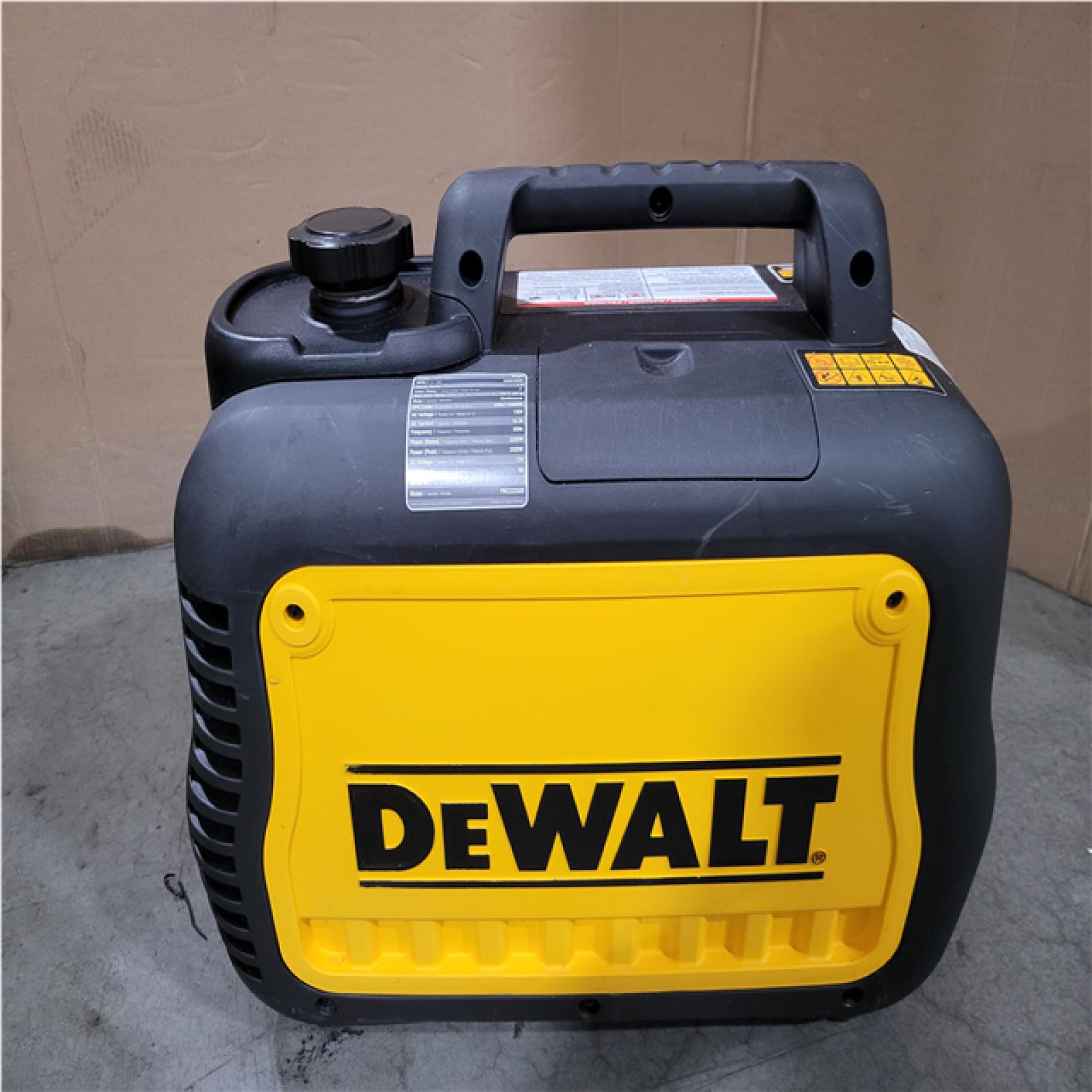 CALIFORNIA AS-IS DEWALT 2 500/2 200-WATT INVERTER GENERATOR