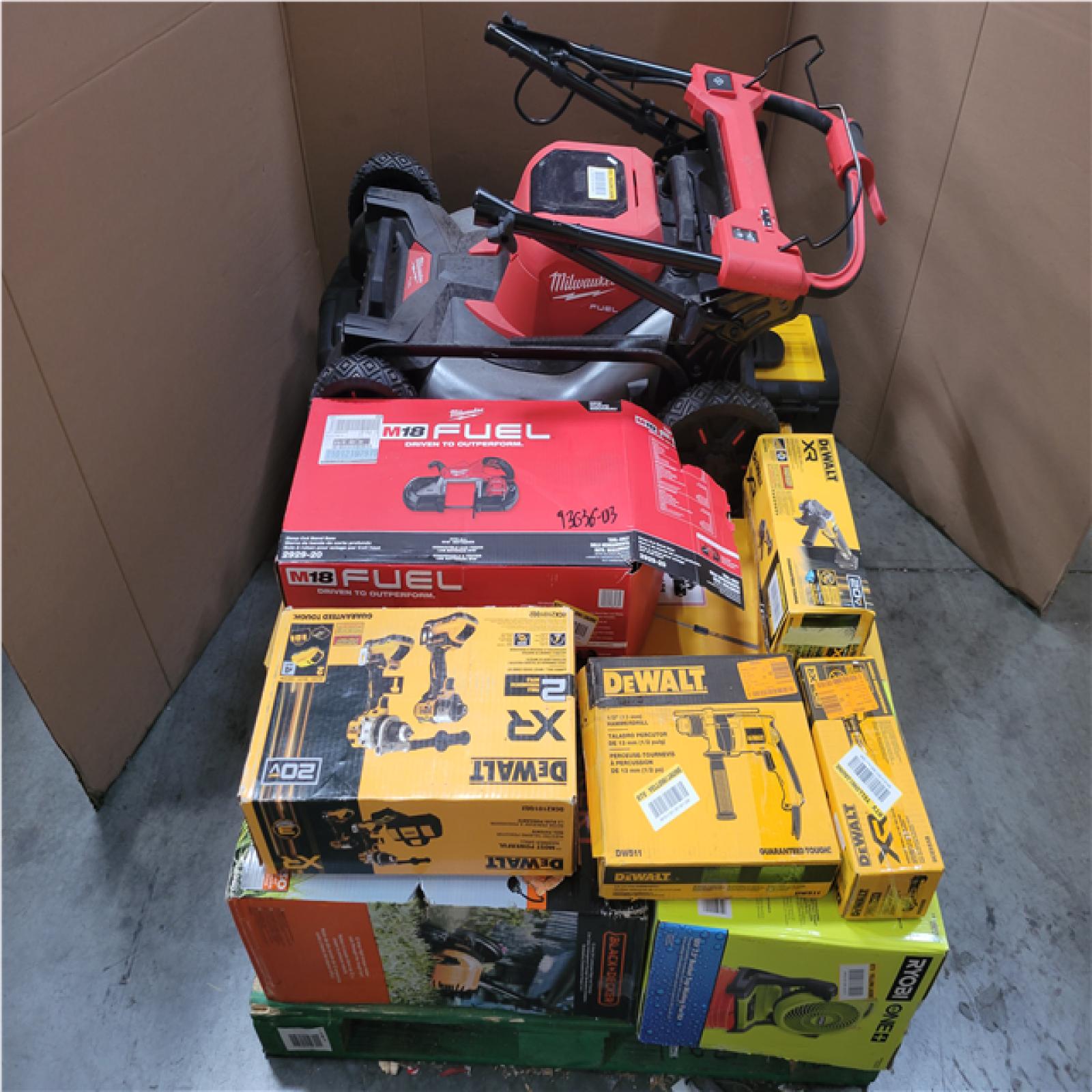 CALIFORNIA AS-IS TOOL PALLET