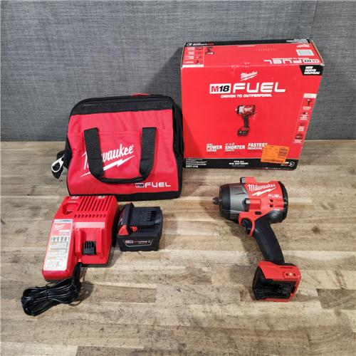 HOUSTON LOCATION - AS-IS Milwaukee FUEL 18V Lithium-Ion Brushless Cordless 1/2 in. Impact Wrench w/Friction Ring Kit