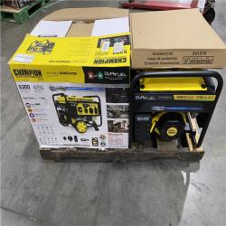 Dallas Location - As-Is Champion Power Equipment 5300/4250-Watt Gasoline Fuel Portable Generator(Lot Of 2)